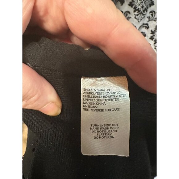 Sequin Embellished Sleeveless Tank Top By Central Park West Size Small NWT MSRP - Picture 5 of 5